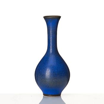 Berndt Friberg, two stoneware vases, Gustavsberg studio, Sweden 1952 and 1975.