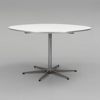 A 1990 'Supercirkulär' table by Bruno Mathsson & Piet Hein, Fritz Hansen, Denmark.