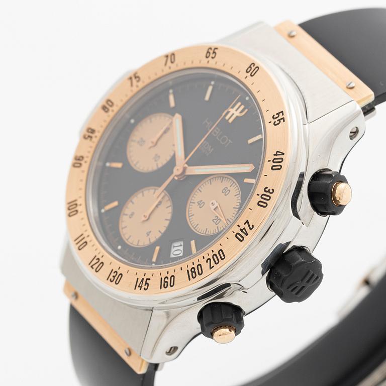 Hublot, MDM, Super B, chronograph, wristwatch, 42 mm.