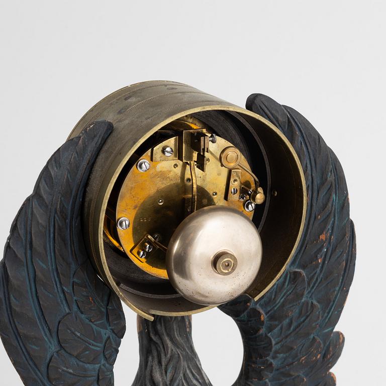 Bordspendyl, av Eduard Engelbrechten (urmakare verksam i Stockholm 1815-45), Empire.