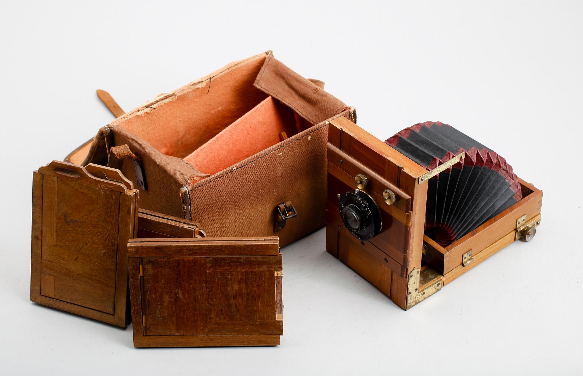 FÄLTKAMERA, Zeiss Derval, tidigt 1900-tal.