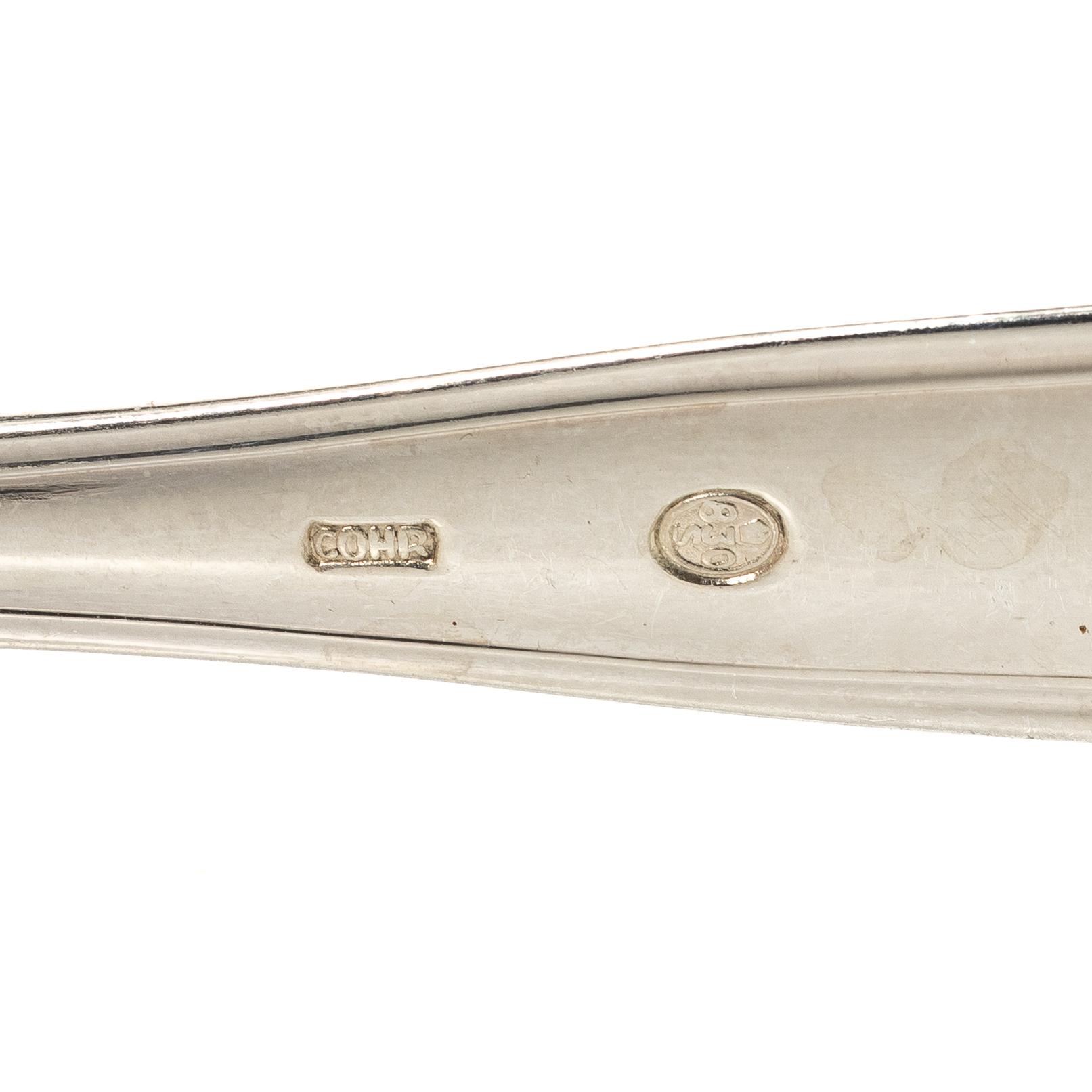 A Danish silver cutlery set, “Sachsisk”, Cohr, Swedish import mark ( 121 pieces).