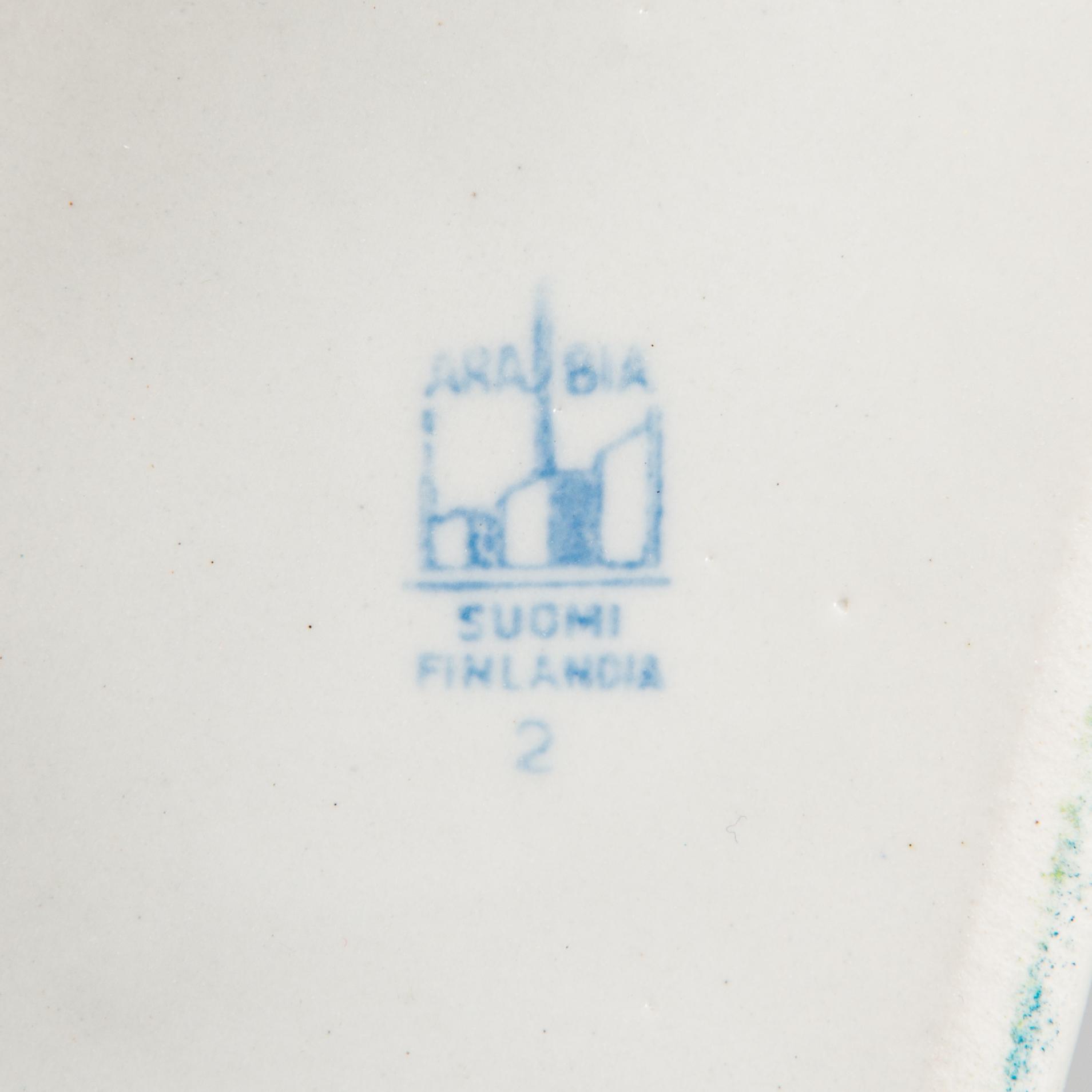 Lokerikko/Mausteikko, Arabia 1930/40-luku.