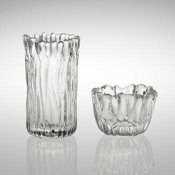 TAPIO WIRKKALA, MALJAKKOPARI. Jäkälä. Sign. Tapio Wirkkala Iittala.