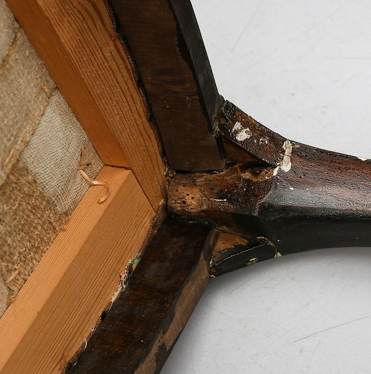 STOLAR, 1 par, rokoko, 1700-tal.