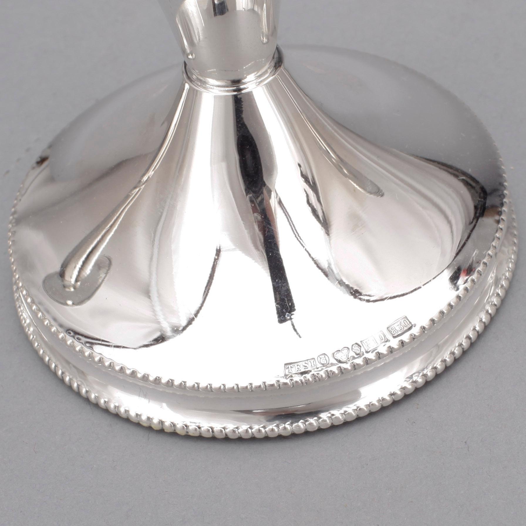 LJUSSTAKAR, 3 st, 2+1, silver, TESI, Göteborg, 1979 respektive 1985.