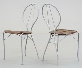 TRÄDGÅRDSSTOLAR, "Pia" Tore Ahlsén, Gärsnäs, 1900/2000-tal, formgivna 1942.