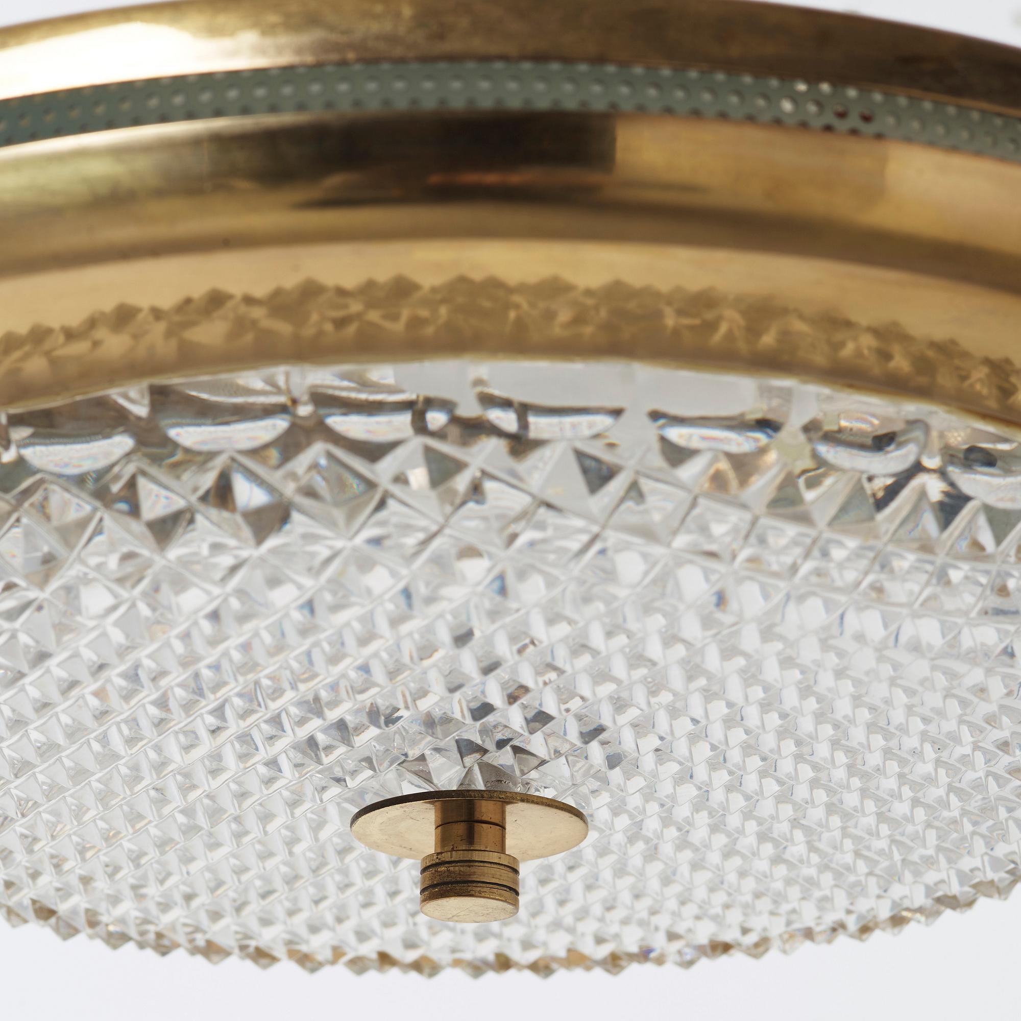 A Tyringe Konsthantverk ceiling lamp, 1960´s or 1970´s.