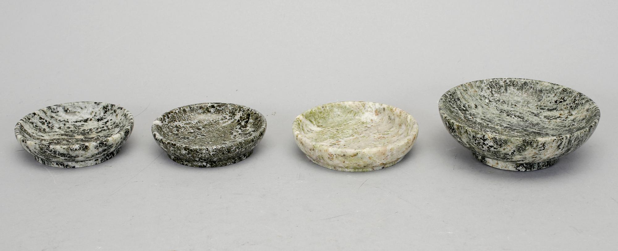 PARTI KOLMÅRDSMARMOR, 8 delar, 1900-tal.