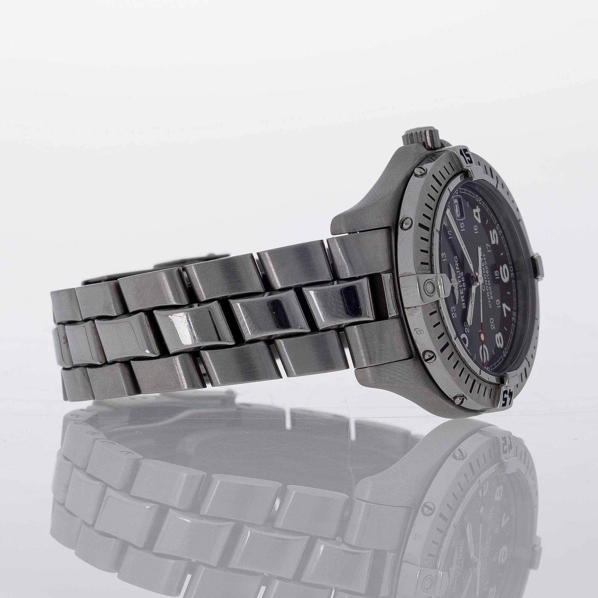 BREITLING, Colt (500M/1650FT), Chronometre, wristwatch, 38 mm,