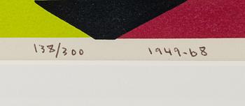 Olle Bærtling, "Intrépidité" . Ur sviten "The Angles of Open Form Infinite Space from Cinètisme to Open Form 1949 - 1968".