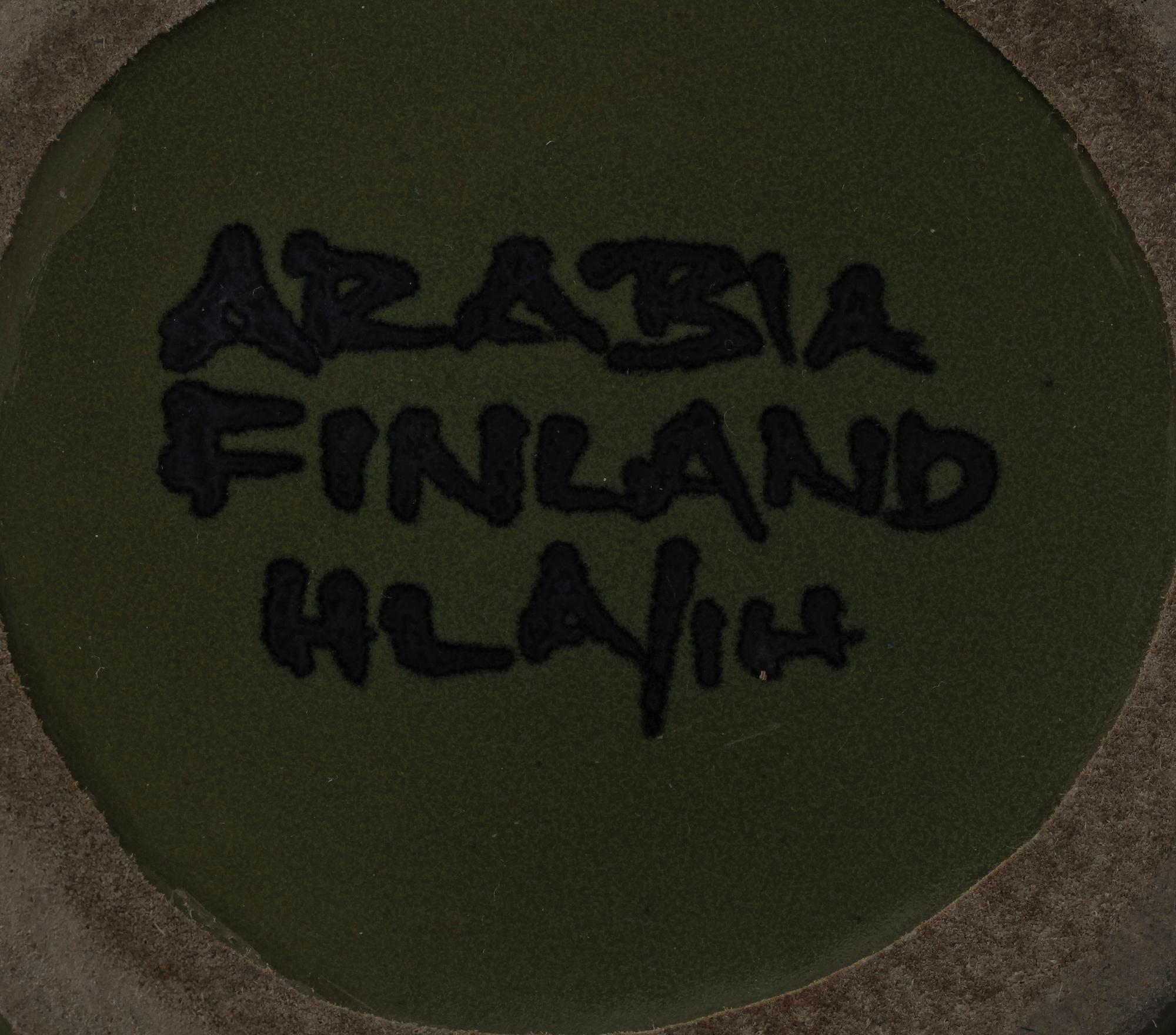 SKÅL, stengods, Hilkka-Liisa Ahola, Arabia, Finland 1900-talets andra hälft.