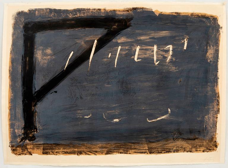 Antoni Tàpies, Untitled, from: "Album St. Gallen".