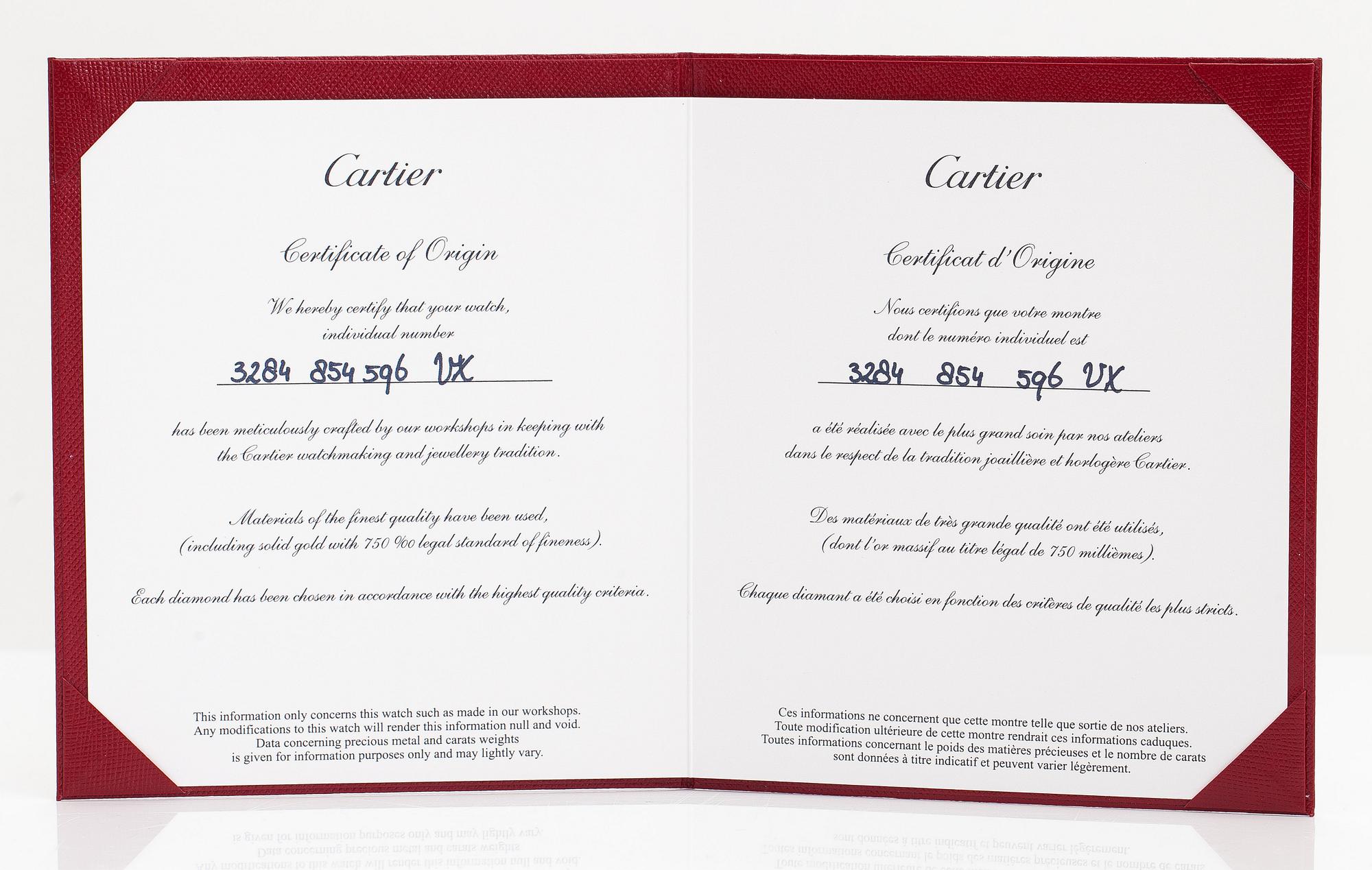 Cartier, Ballon Bleu de Cartier, armbandsur, 36 mm.