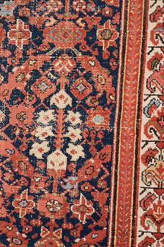 A runner, antique, Malajir, ca 510 x 147 cm.