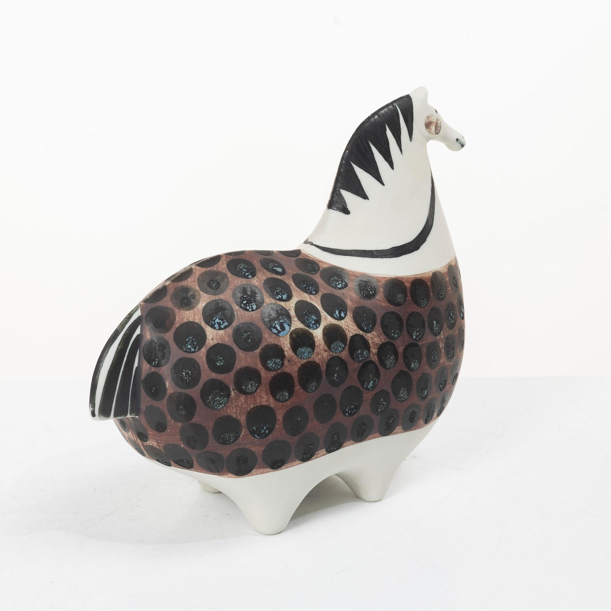 Stig Lindberg, “Springare”, a stoneware sculpture, Gustavsberg Studio.