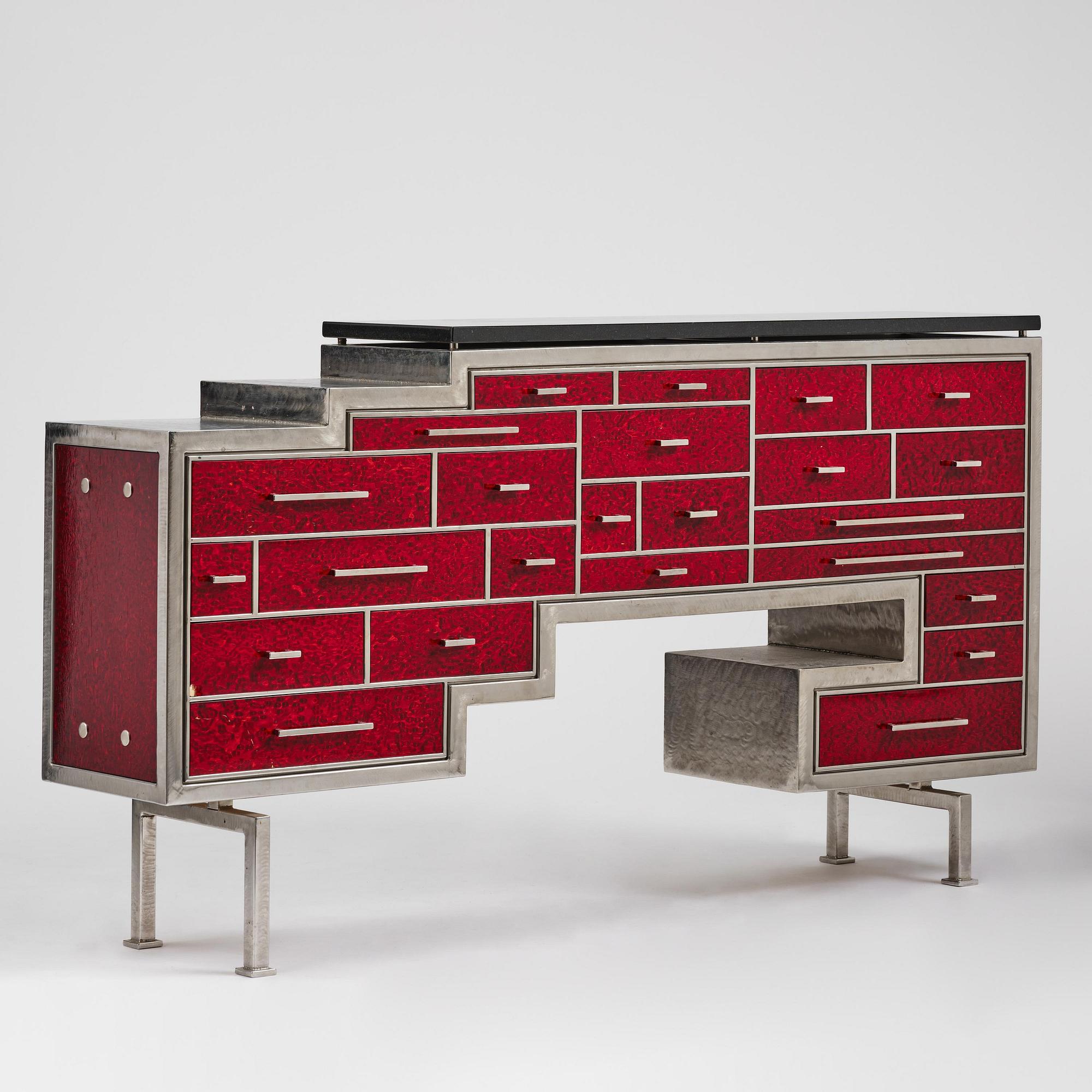 Bengt Rosenström, sideboard, "Bilbao", egen studio, Ängelholm, 2006.