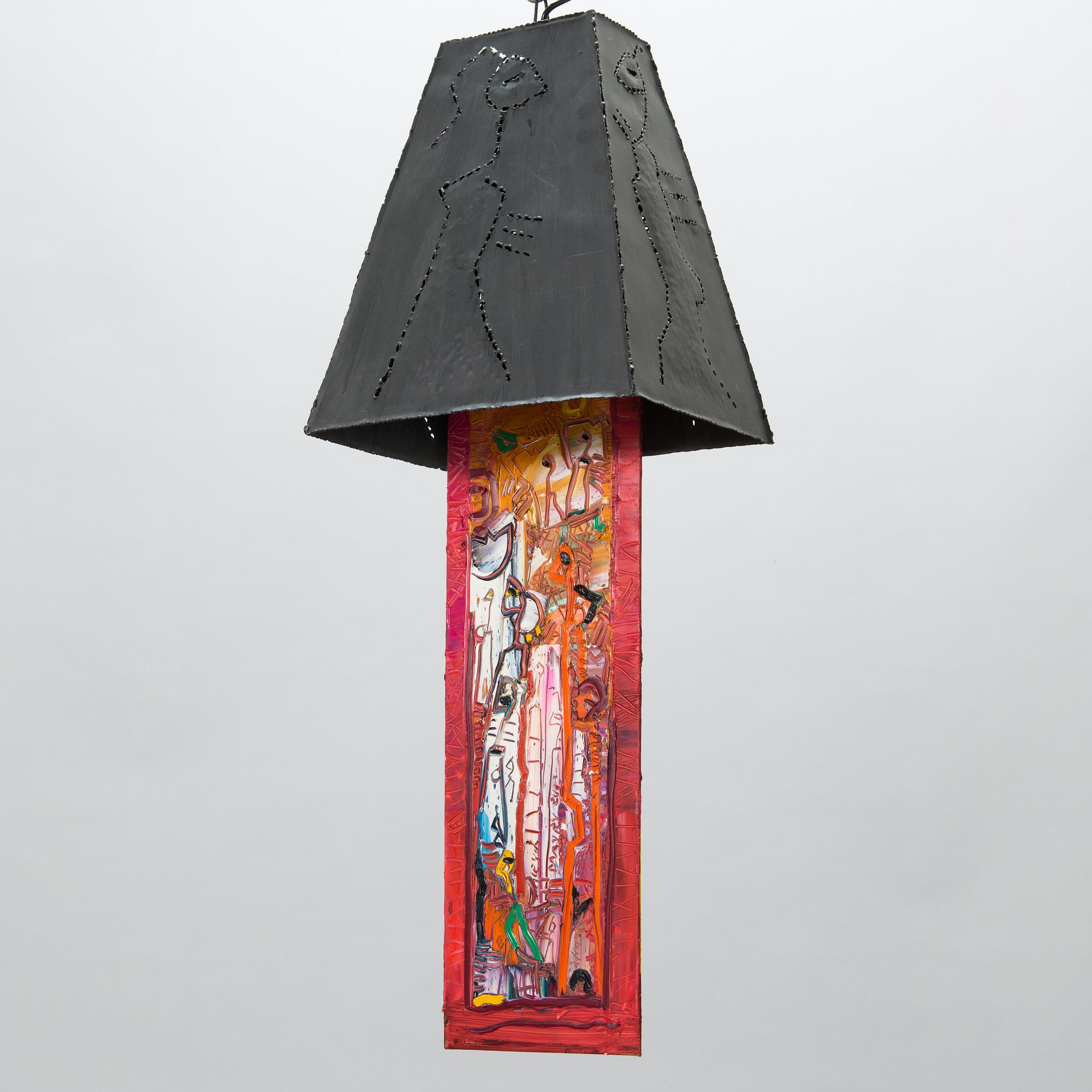 SOILE YLI-MÄYRY, light sculpture, signed Soile Yli-Mäyry 2001.