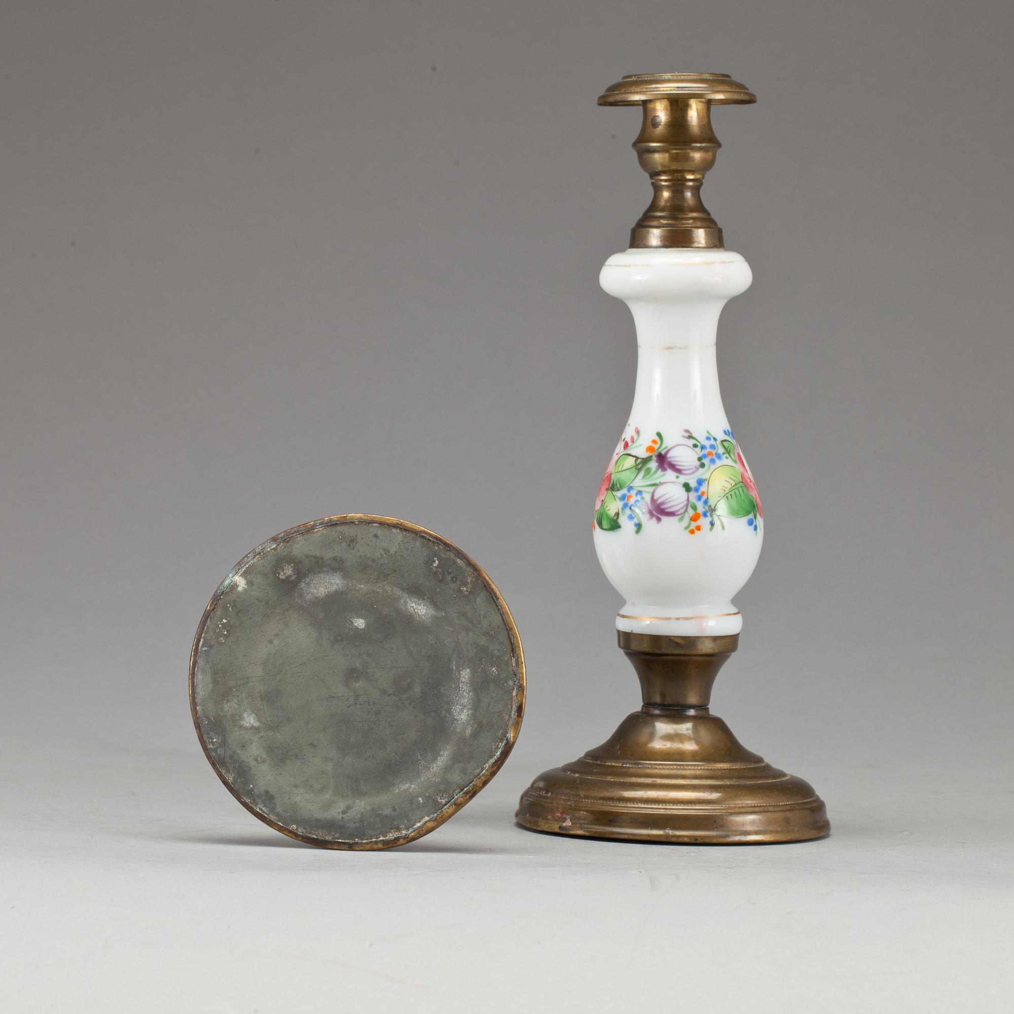 LJUSSTAKAR, ett par. 1800-tal.