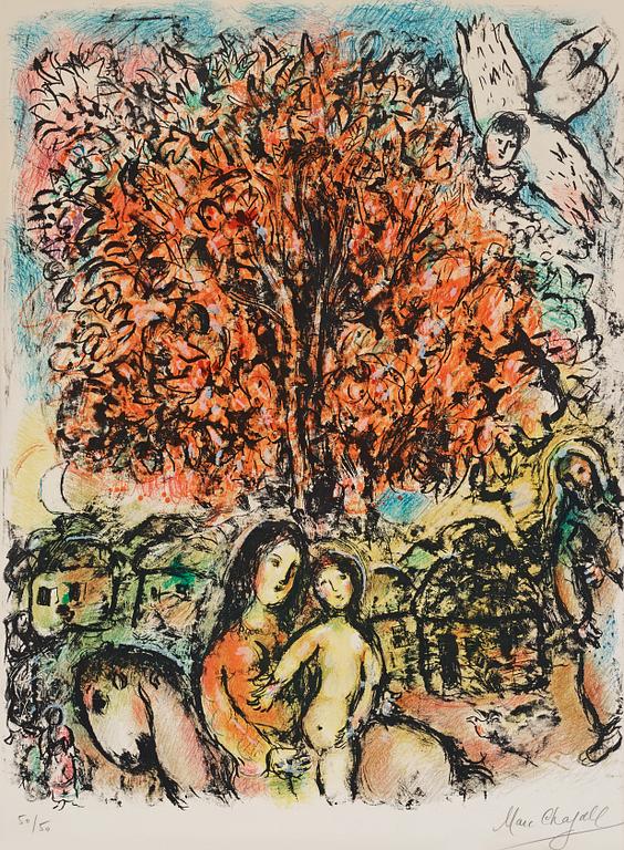 Marc Chagall, "La Sainte famille".