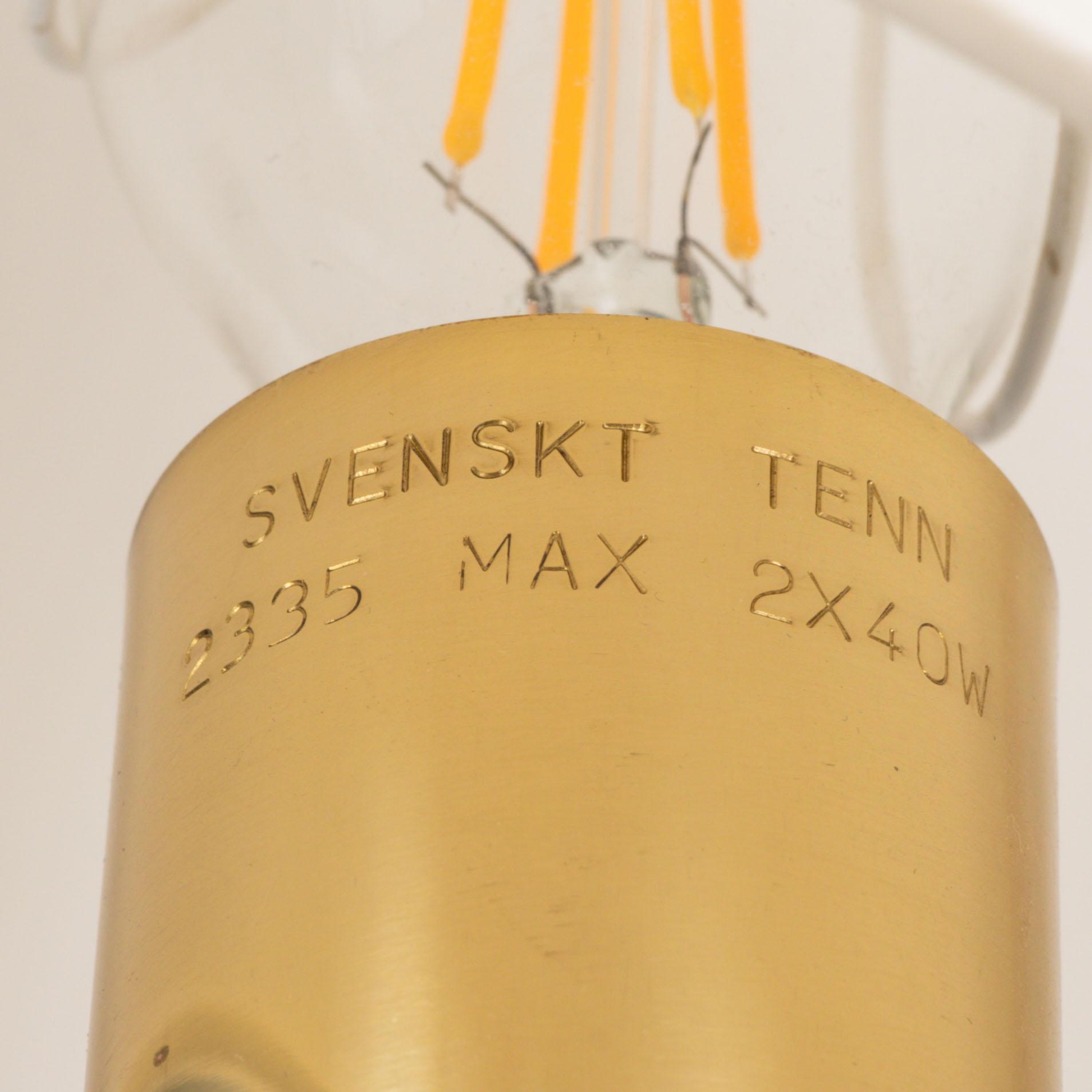 Josef Frank, vägglampa, modell G 2335, Firma Svenskt Tenn.