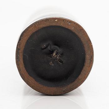 Marita Lybeck, a red clay vase, "Milano" signed ML.