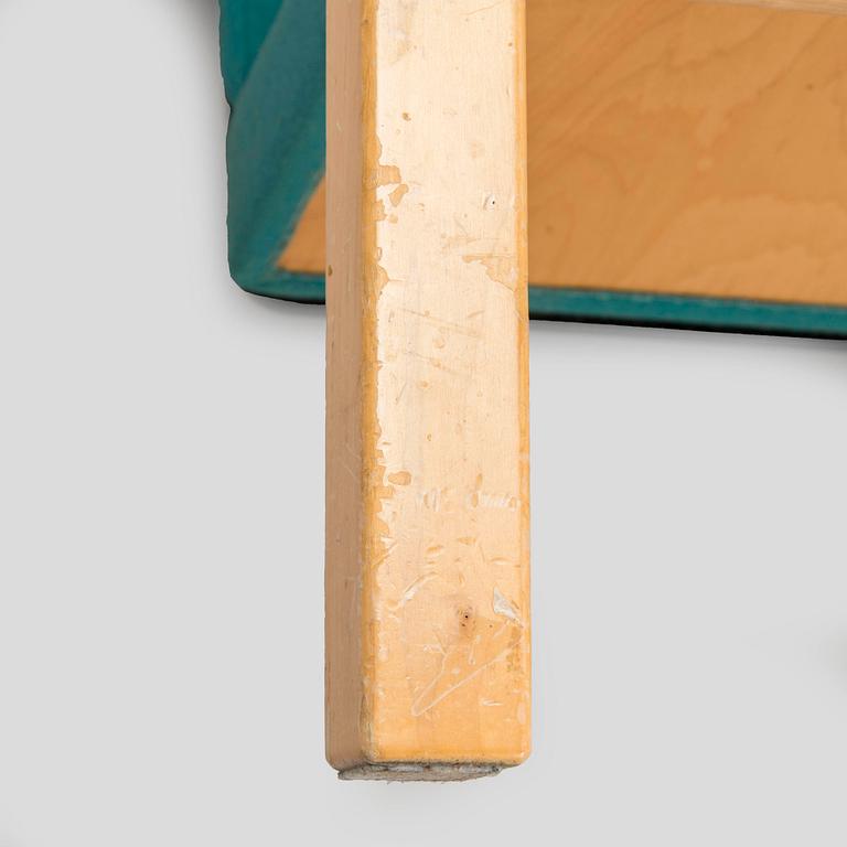 Yrjö Kukkapuro, nojatuoli, "Alnus" prototyyppi, Korvenrannan puusepäntehdas, Avarte, 1993.