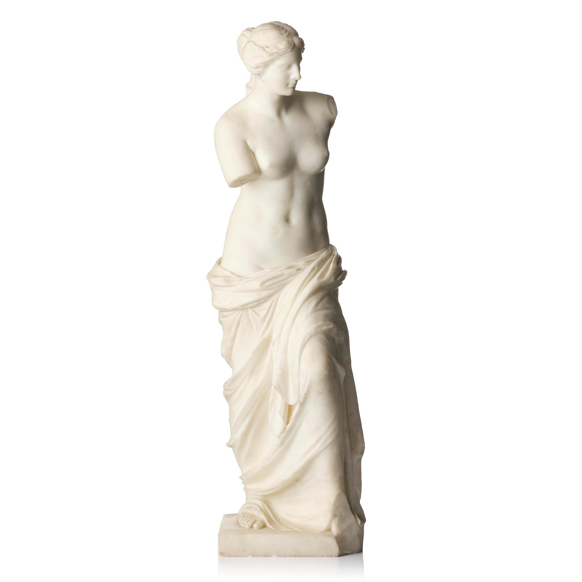 "Venus de Milo", troligen Italien, Grand Tour-souvenir, 1800-tal.