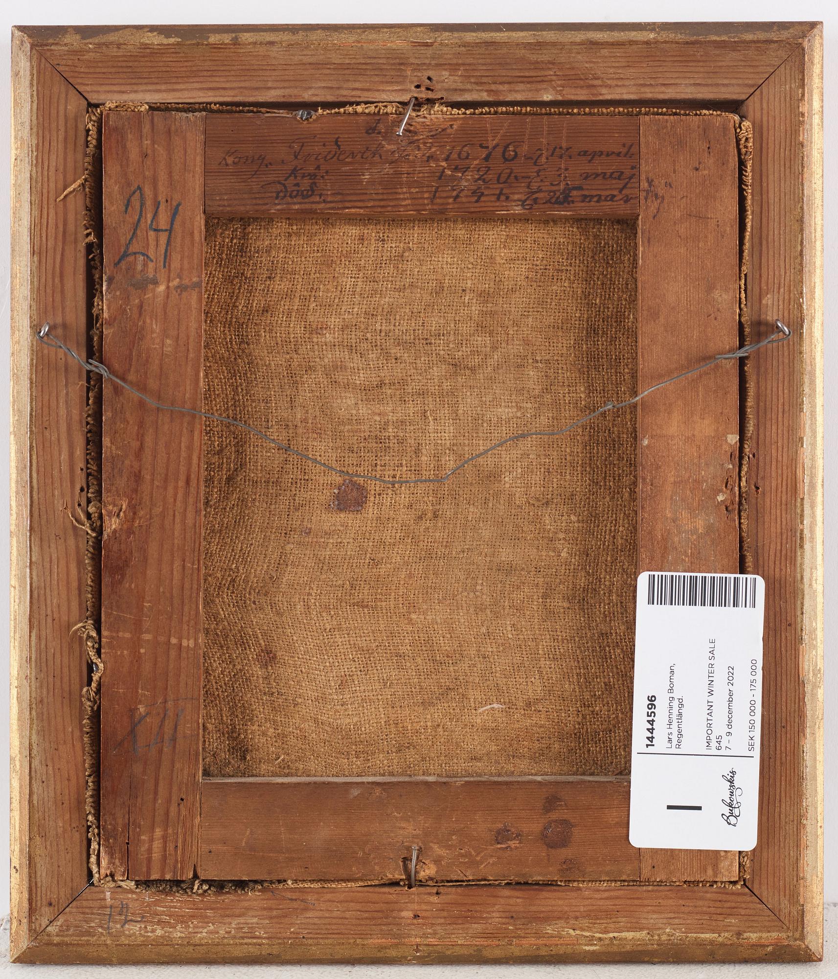 Lars Henning Boman, Regentlängd, 14 st.