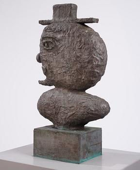 Donald Baechler, ”Man with Hat”.