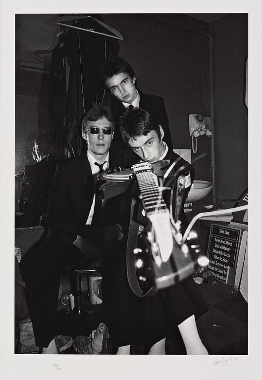 IAN DICKSON, photograph, The Jam, signed and numbered 37/100.