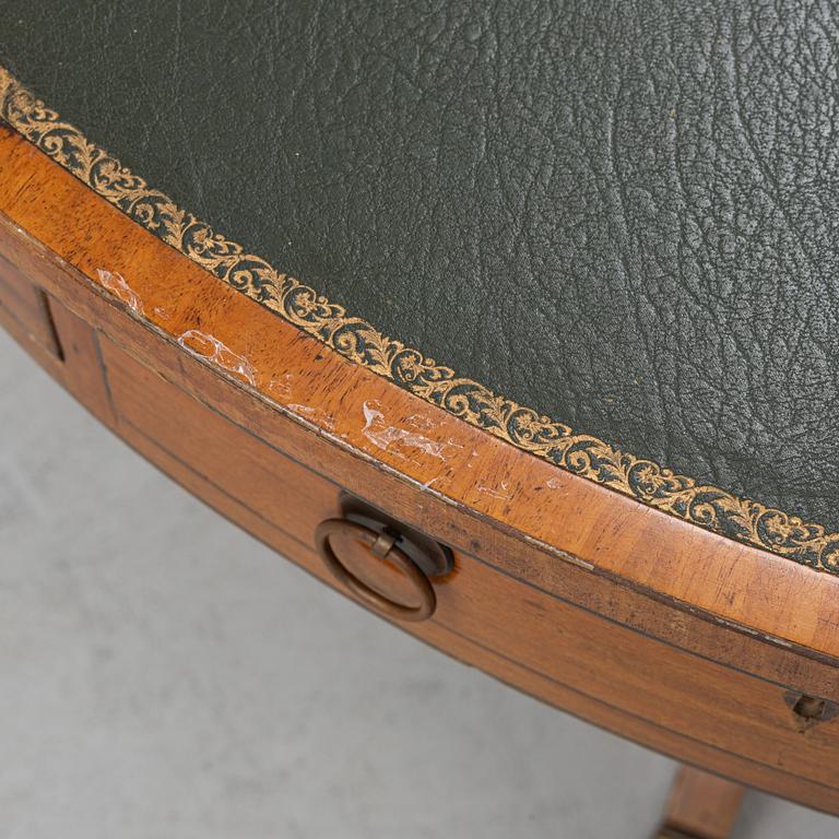 A drum table, first half of the 20th century.