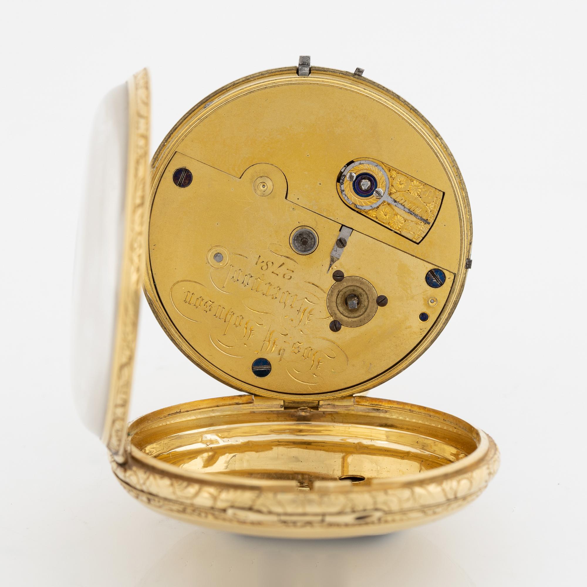 Pocket watch Joseph Johnson 52 mm. Bukowskis