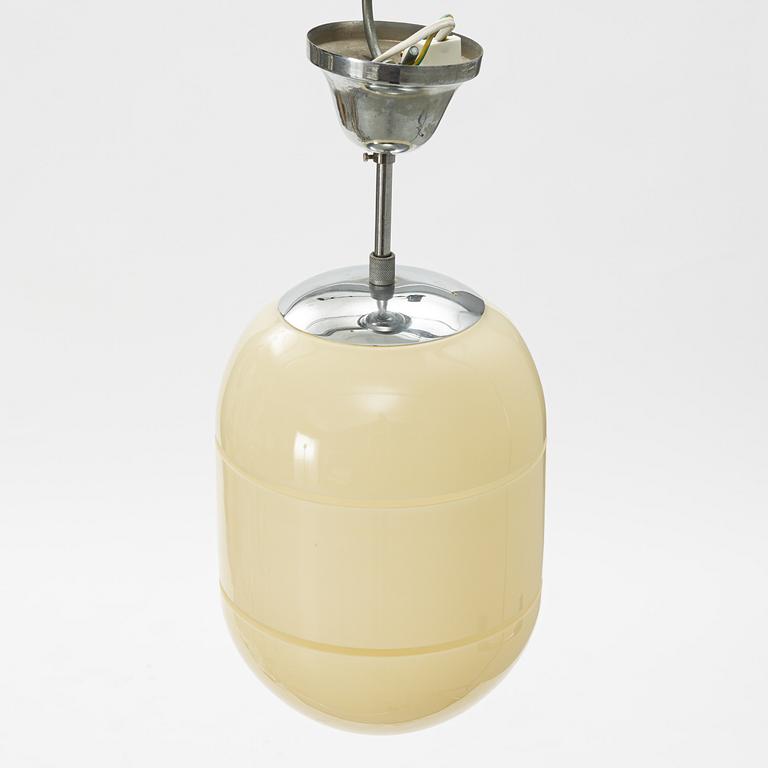 Karlskrona Lampfabrik, taklampa, modell "612", 1930-40-tal.