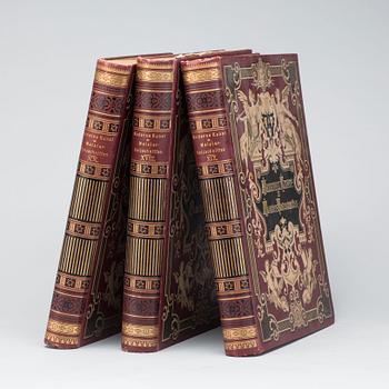 BOK, 3 vol, Moderne Kunst in Meister-Holzschnitten, 1800-talets slut.