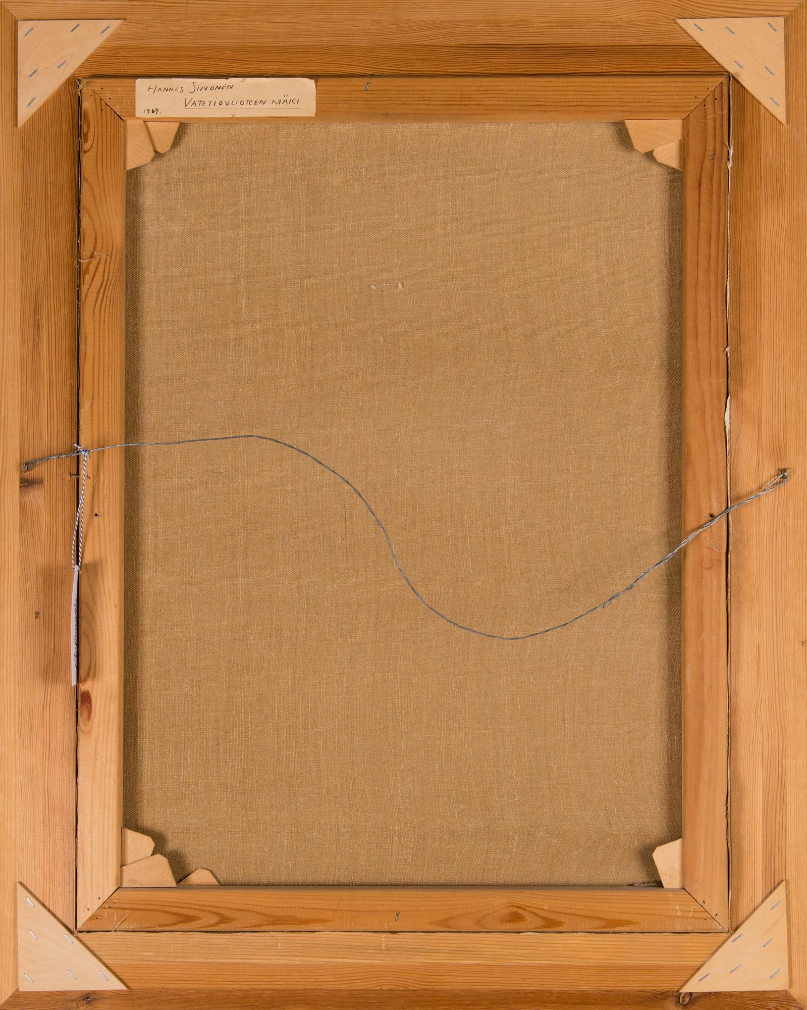 HANNES SIIVONEN, olja på duk, signerad och daterad 1964.