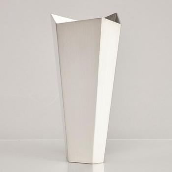 A sterling silver vase, mark of Rolf Lindståhl, Stockholm 2011.