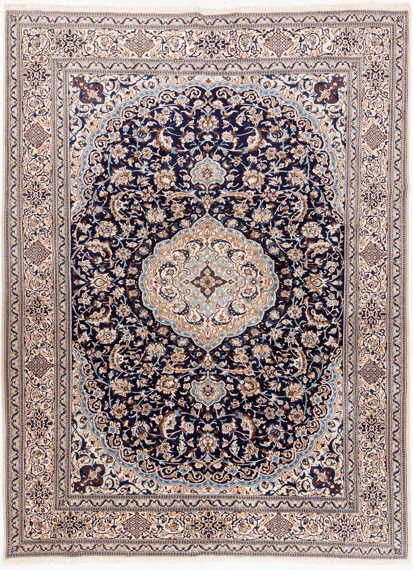 Carpet, Keshan, approx. 395 x 295 cm.