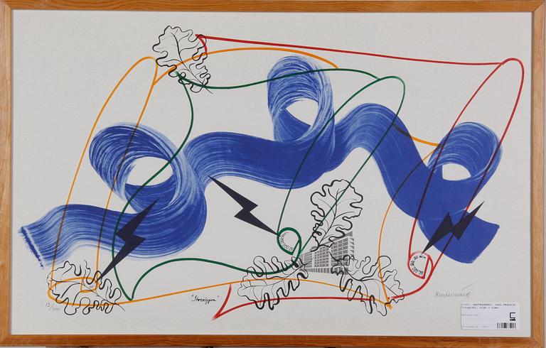 REUTERSWÄRD, CARL-FREDRIK, litografi, sign o numr 13/300.