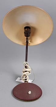 BORDSLAMPA, 1900-talets första hälft.