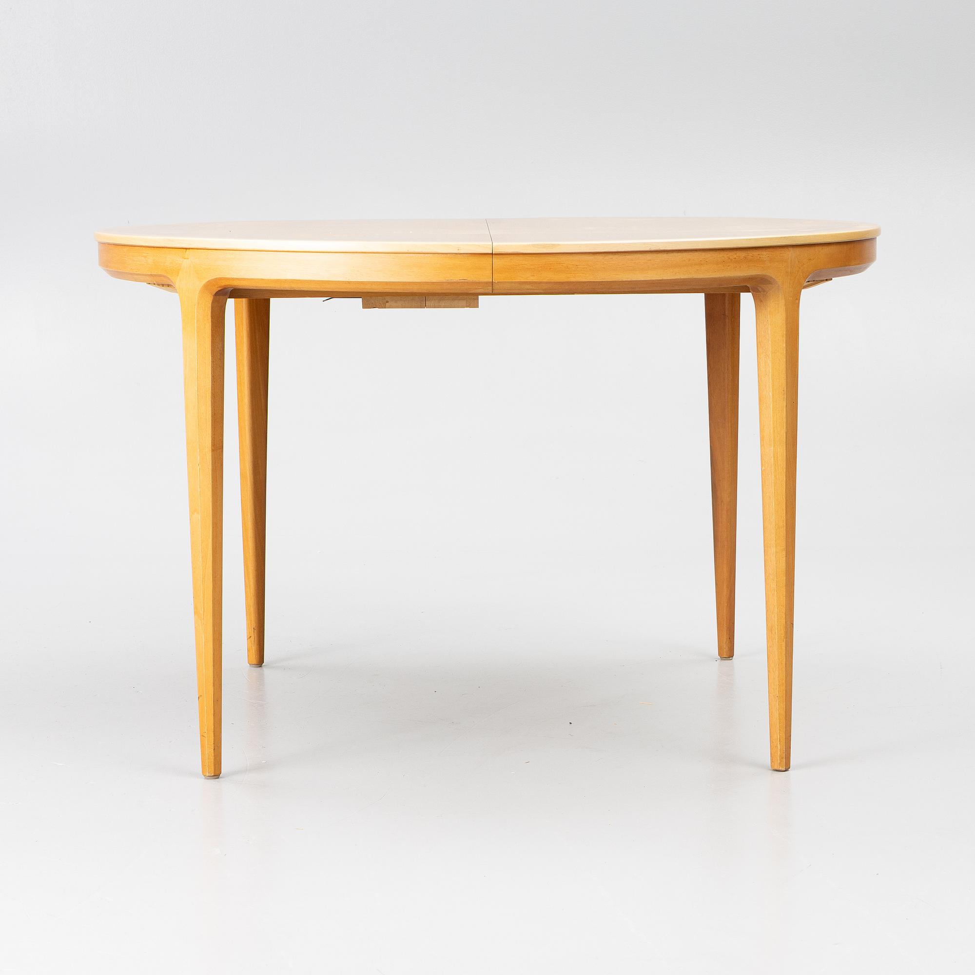 Bertil Fridhagen, dining group, 7 pieces, "Diamant", Bodafors, 1960s.