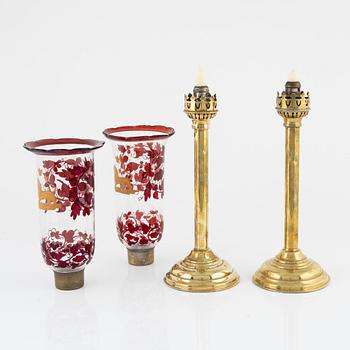 A pair of Nikolaj I mid 19th Century lanterns.