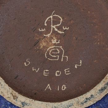 A stoneware bowl by Gunnar Nylund, Rörstrand.