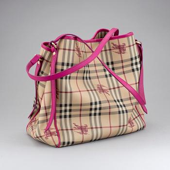 A Burberry handbag, "Canterbury tote pink".