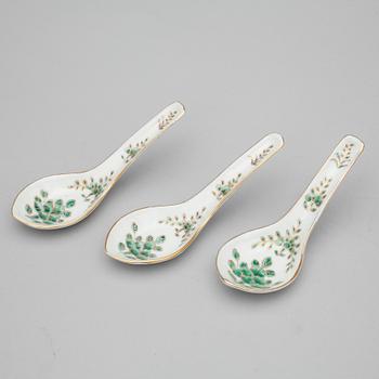 SKEDAR, 6+3+1 st, porslin Kina, 1900-tal.