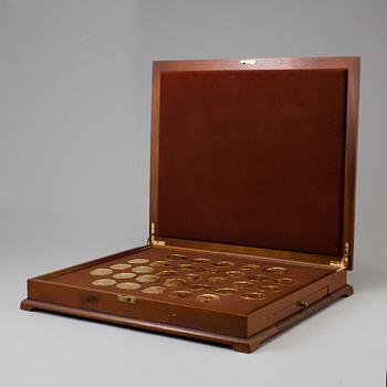 MYNT, 31 st, förgyllt silver, Franklin Mint.