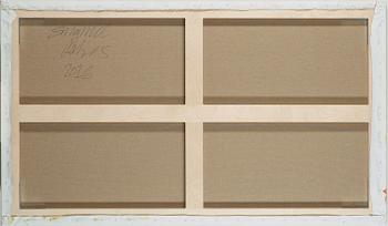 Emanuel Röhss, acrylic on canvas, signed and dated 2016 on verso.
