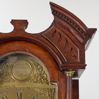 Longcase clock, circa 1800, signed Coleman & Co, Falkirk.