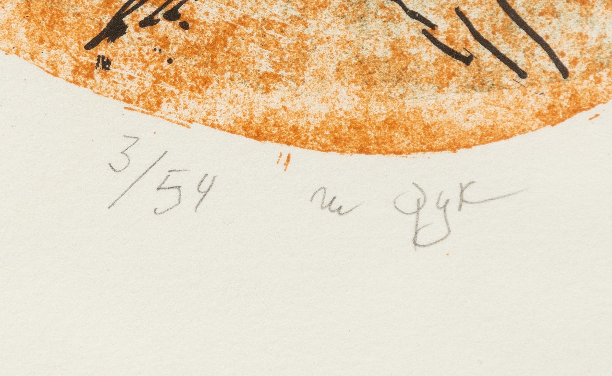 Madeleine Pyk, Man with birds.