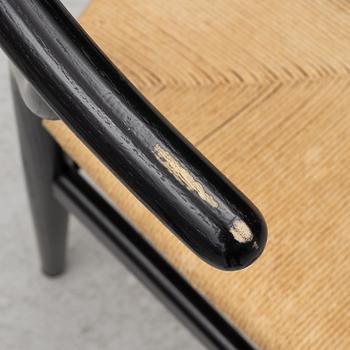 Hans J. Wegner, chairs, 6 pcs, CH24 "The Wishbone Chair", probably Carl Hansen & Son, Odense, Denmark, contemporary production.